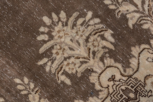 Antique Tabriz Area Rug (9' x 9')